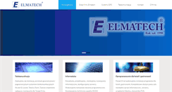 Desktop Screenshot of elmatech.pl