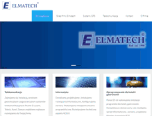 Tablet Screenshot of elmatech.pl